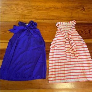 Bundle of two jcrew tank tops